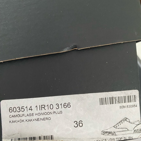 SAINT LAURENT Camo Venice low top - Picture 4 of 4